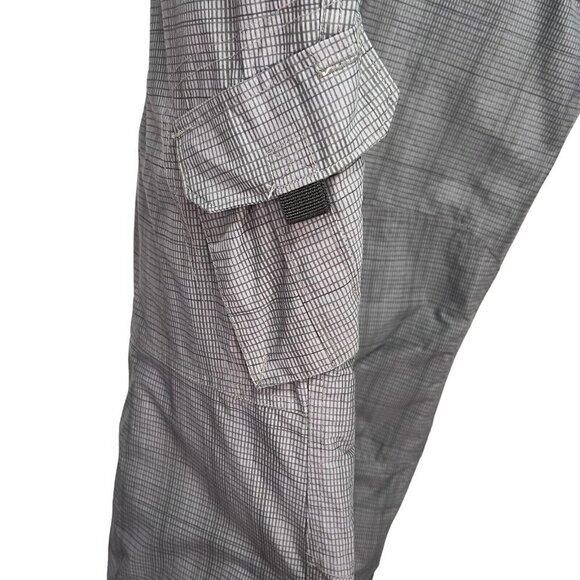 COLUMBIA snow / ski /‎ snowboarding pants Youth Size 14/16 grey plaid - Picture 6 of 10